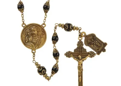 Vintage Rosary Saint Joseph