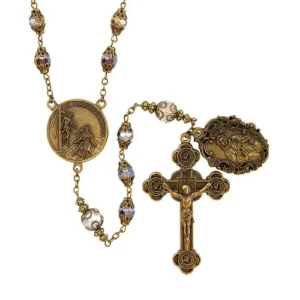 Vintage Rosary Saint Peregrine