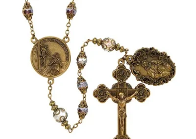Vintage Rosary Saint Peregrine