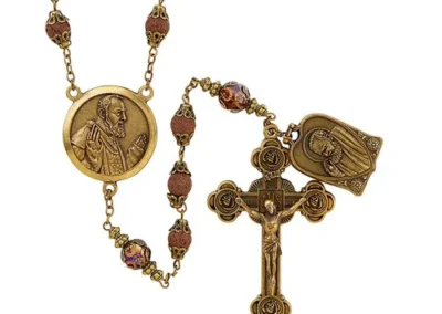 Vintage Rosary Padre Pio