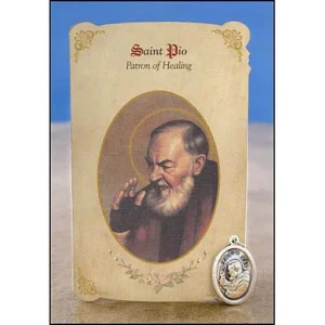 Saint Padre Pio healing medal set 6pcs