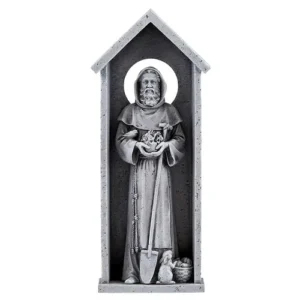 8.25" Saint Fiacre Wall Plaque