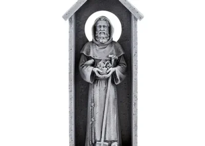 8.25" Saint Fiacre Wall Plaque