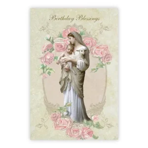 Birthday Blessings Card set of 12