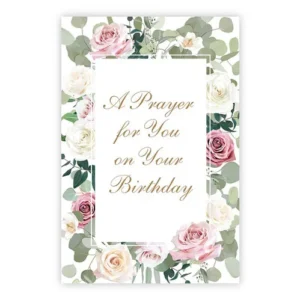 Birthday Prayer Card set of 12