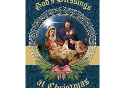 Blessings At Christmas Card set of 12