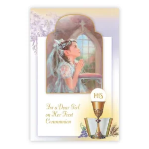 First Communion Girl Card set of 12
