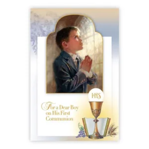 First Communion Boy Card set of 12