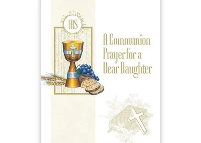 Daughter Communion Prayer Card set of 12