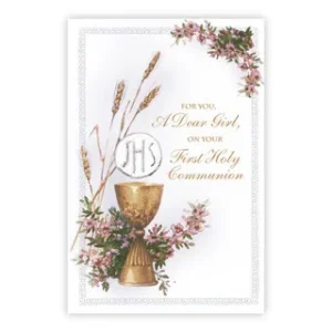 For Girl Communion Card set of 12