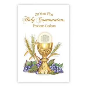 First Communion Godson Card set of 12
