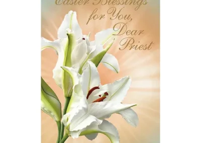 Priest Easter Card set of 12