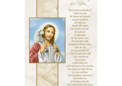Good Shepherd Prayer Card set of 12