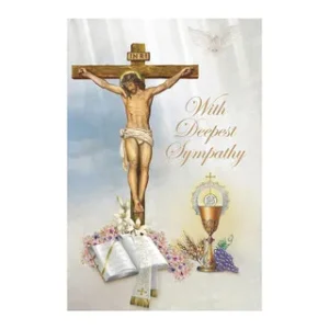 With Deepest Sympathy Card set of 12
