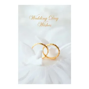 Wedding Wishes Card set of 12