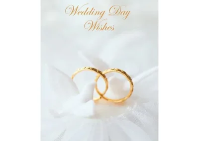 Wedding Wishes Card set of 12