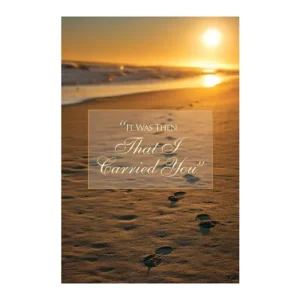 Footprints Note Card set of 12