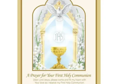 First Communion Pop Up Card set of 12
