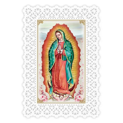 Laminated Holy Card Our Lady of Guadalupe/Prayer set of... Laminated Holy Card Our Lady of Guadalupe/Pry set of 25