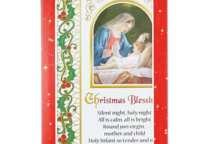 Christmas Holly Birthday Cards 12 Assorted