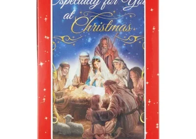 Nativity Birthday Christmas Cards 12 Assorted