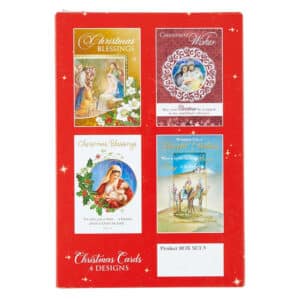 Christmas Wishes Birthday Cards 12 Assorted