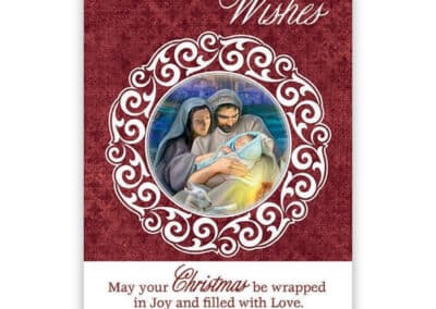 Christmas Wishes Birthday Cards 12 Assorted N5905c__67693