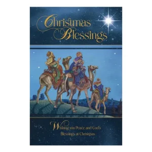 Christmas Blessings 3 Wise Men Card set of 12