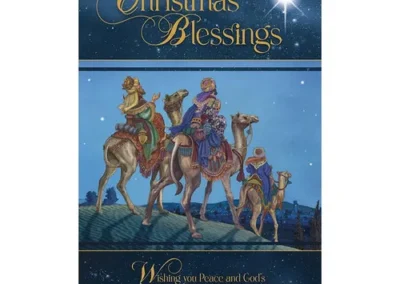 Christmas Blessings 3 Wise Men Card set of 12