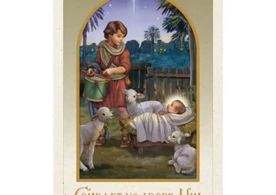 Come Let Us Adore Him Card set of 12