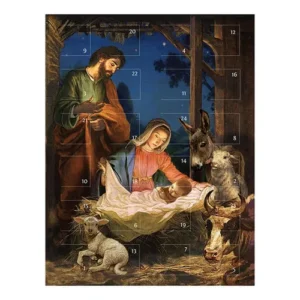 Advent Calendar Card-C' Adore Himset of 12