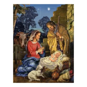 Advent Calendar Card-Child Is Born set of 12