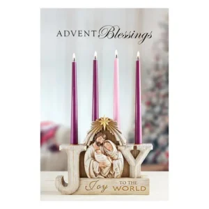 Advent Blessings Jy The Wrld Card set of 12