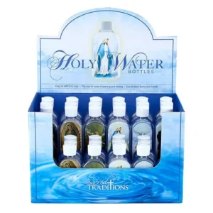Holy Water Bottle Dsp 6 Asst 36 Pc