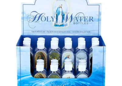 Holy Water Bottle Dsp 6 Asst 36 Pc