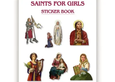 Aquinas Press Saints For Grls Sticker Book 12pk