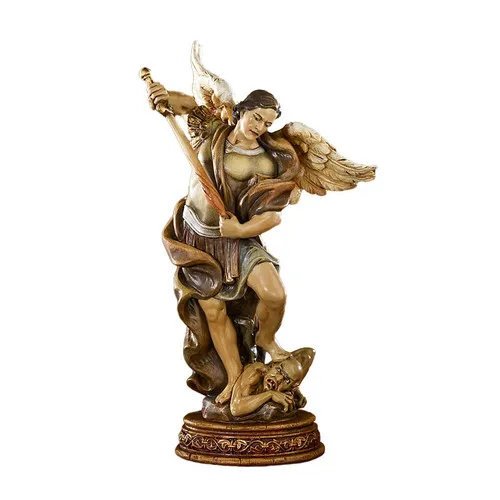 Bellavista 6.5″ Saint Michael Statue – Statues... Bellavista 6.5" Saint Michael Statue