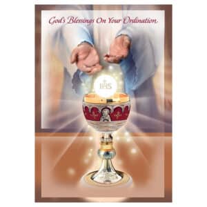 God's Blessings on Your Ordination Card - Set of 12