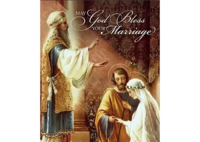 God Bless Your Marriage Wedding Card set of 12