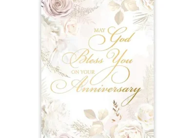 On Your Anniversary Card set of 12