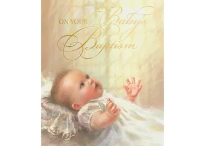 On Your Baby's Baptism Card set of 12
