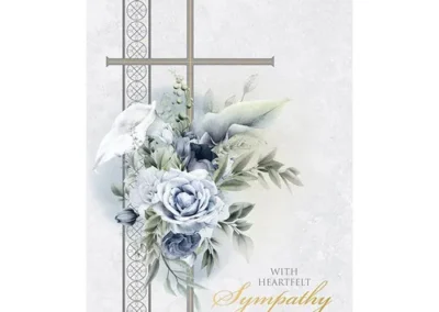 Heartfelt Sympathy Card set of 12