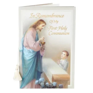 First Communion Certificard Boy set of 12