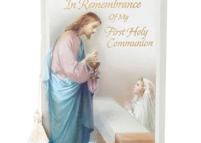 First Communion Certificard Girl set of 12