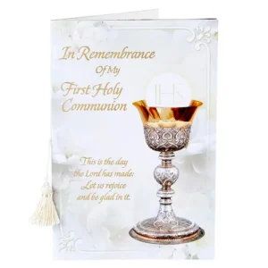 First Communion Certificard Chalice set of 12