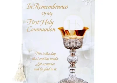 First Communion Certificard Chalice set of 12