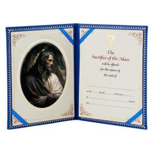 Jesus in Gethsemane Padded Mass Card Set of 6