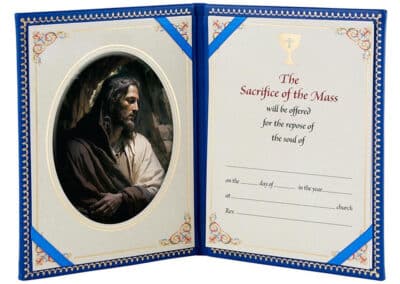 Jesus in Gethsemane Padded Mass Card Set of 6 P5421a__85401