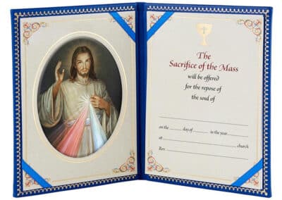 Divine Mercy Padded Mass Card - Set of 6 P5422a__47040