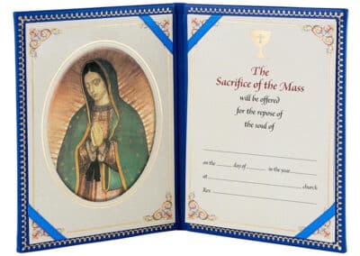 Our Lady of Guadalupe Padded Mass Card Set of 6 P5423a__10338